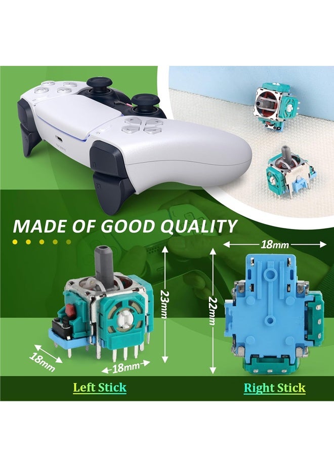 6PCS for PS5 Joystick Replacement for PlayStation 5 Analog Stick Module Potentiometer ThumbStick Accessories Repair Part - Image 4